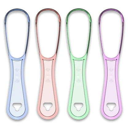 Multicolor Tongue Cleaner – Reusable Oral Scraper for Tongue Cleaning & Oral Hygiene