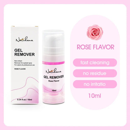 NATUHANA Eyelash Extension Jelly Remover – Fast, Safe, Non-Irritating Gel Glue Remover for Makeup