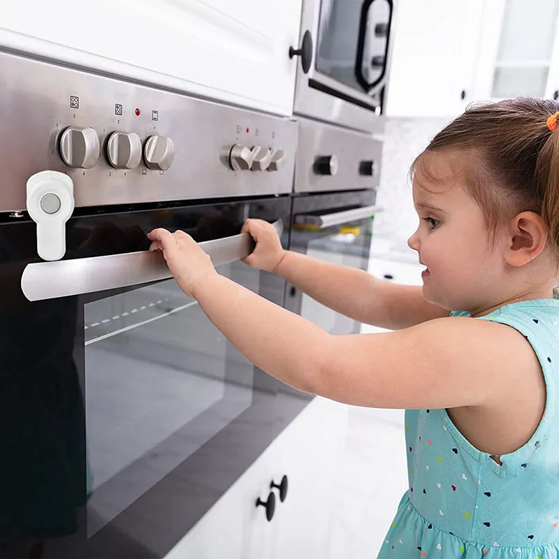 New Design Baby Safety Oven Lock - Prevent Kids from Playing with Oven Doors - Baby Oven Door Stopper for Enhanced Child Safety