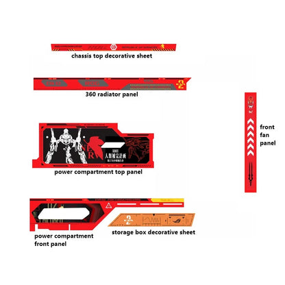 ROG GR701 HYPERION ARGB Lighting Kit - 5V AURA SYNC Computer Case Cooling & Refit Panels