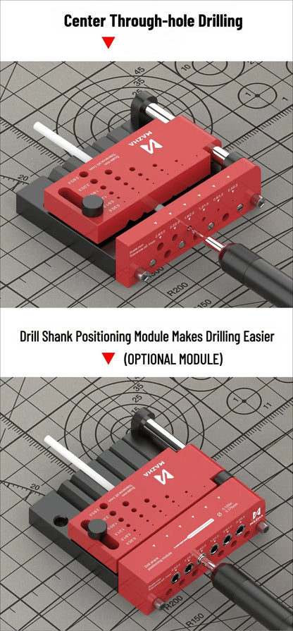 MAZHA T0012 Round Rod Punching Positioner – DIY Modeler Drilling Auxiliary Locator Tool
