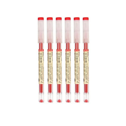 Fine Point Gel Pen - 0.35mm Black Blue Red Ink Ballpoint Pen for School & Office Writing