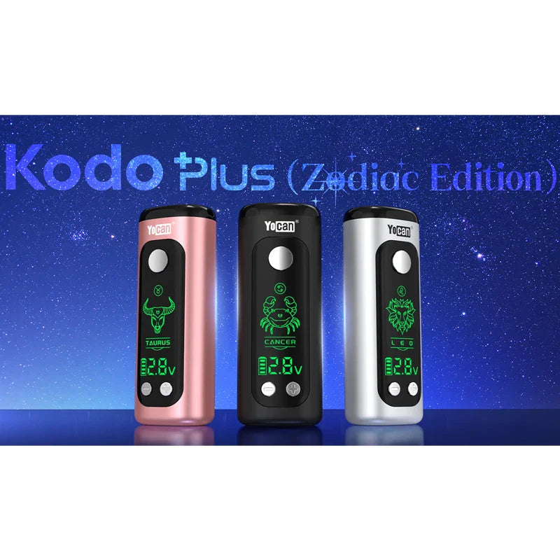 Yocan Kodo Plus Zodiac Edition Electronic Soldering Iron Pen — 900mAh Battery, LED Display, 1.8V-4.2V Voltage Repair Tool