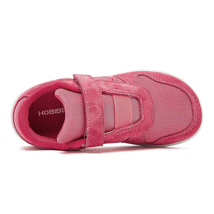 HOBIBEAR Wide Barefoot Shoes – Lightweight Breathable Mesh Sneakers for Boys & Girls