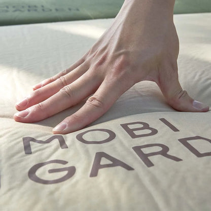 MOBI GARDEN Camping Inflatable Air Mattress – 8CM Thick Portable Single Bed for Outdoor & Car Use