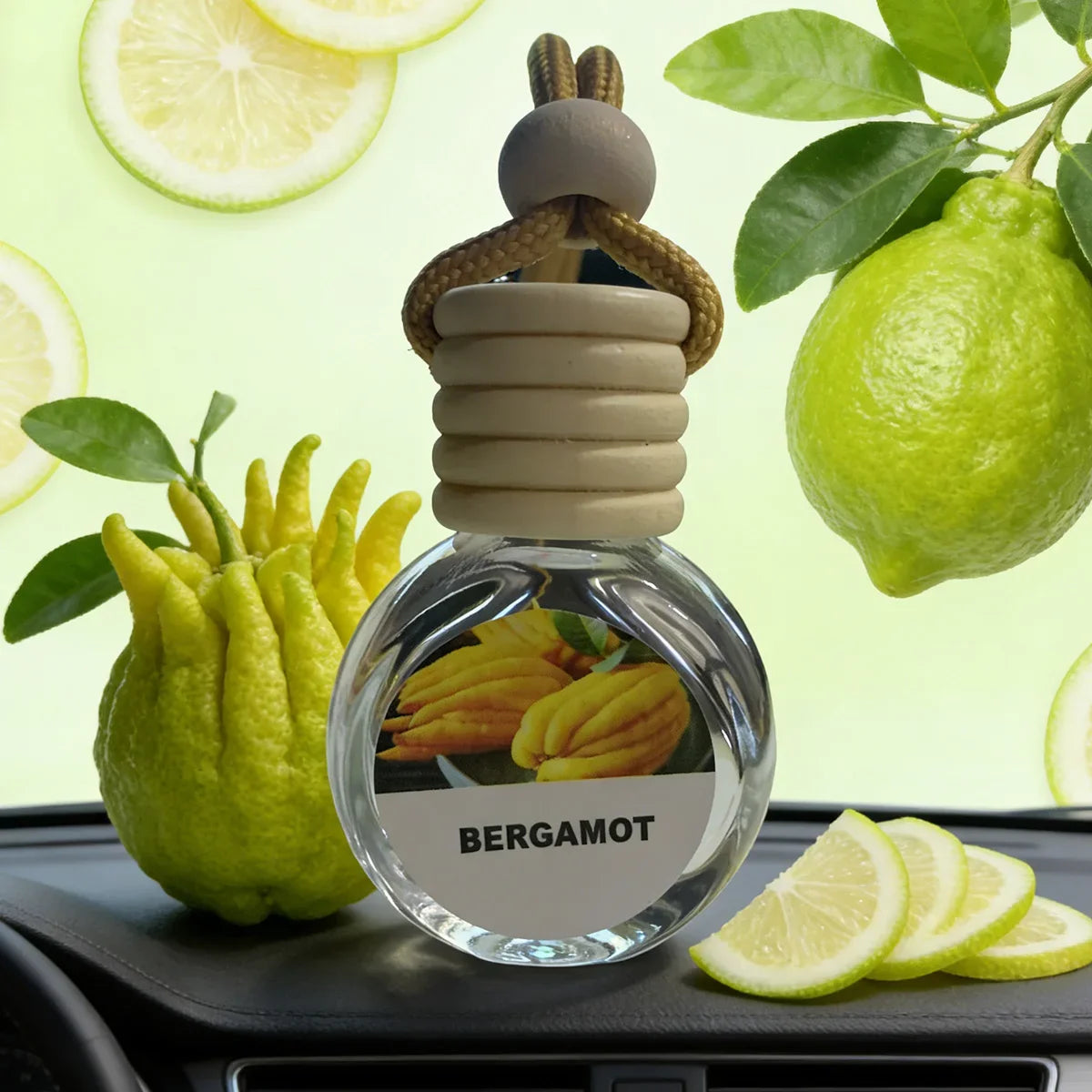 Long-Lasting Car Air Freshener - Essential Oil Fragrance for Car Interiors, Up to 180 Days of Fresh Scent