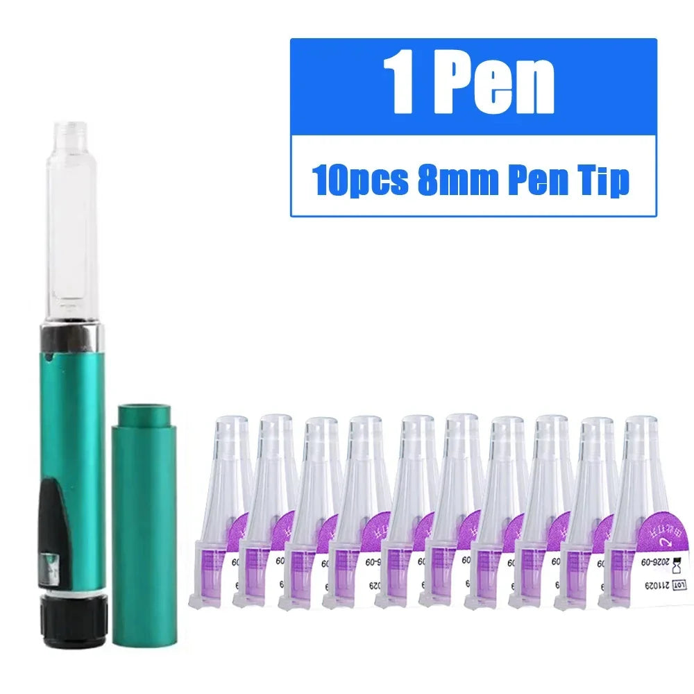 Magic Pen Tattoo & Insulin Cartridge — 3ml Empty Cassette Bottle for Lilly Insulin Injection Pen & Medical Aesthetics