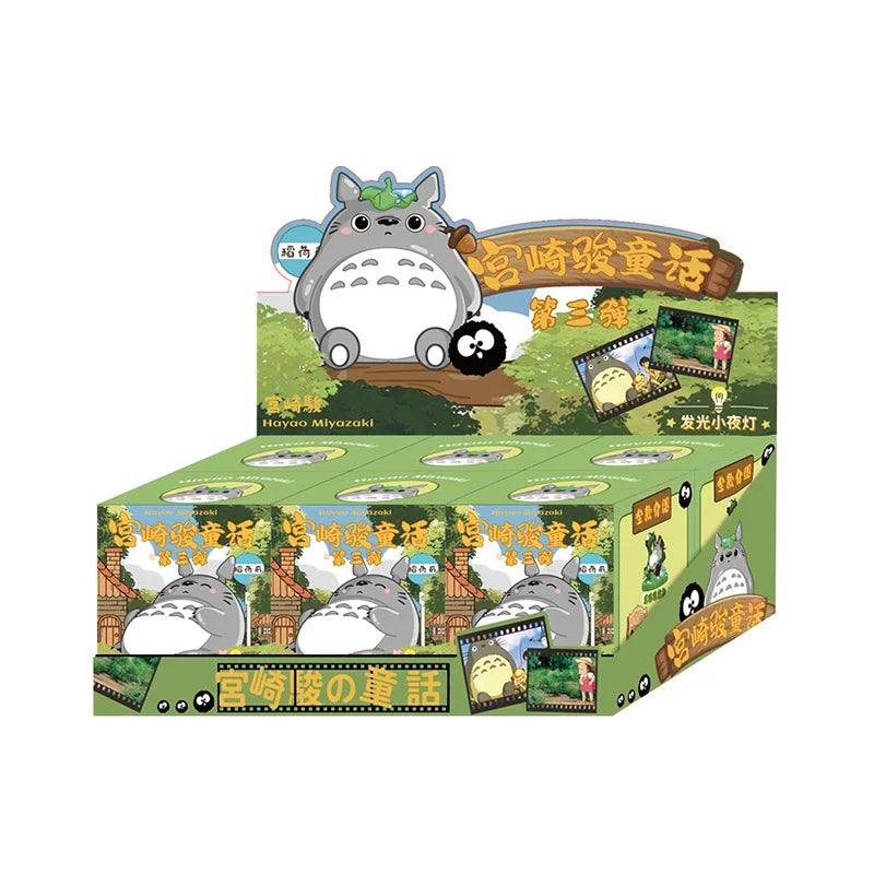 Multiple Styles Hayao Miyazaki Anime Blind Box Figurines – Fairy Tale Elves Scene, Student Gift & Wholesale Collectibles
