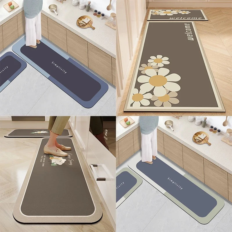 Cute Diatom Super Absorbent Bathroom Mat – Cartoon Non-Slip Mud Toilet Pad, Quick-Drying Floor Mat