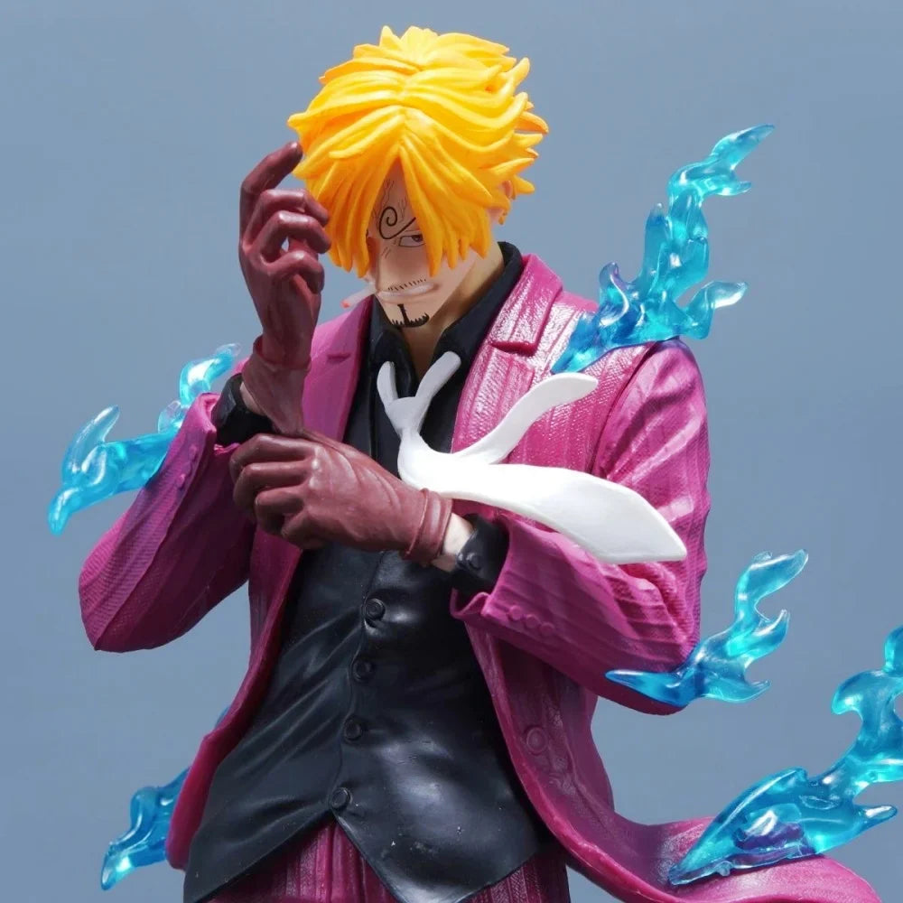 24cm ONE PIECE Sanji Anime Figure – PVC Action Statue for Desktop Collection & Gifts