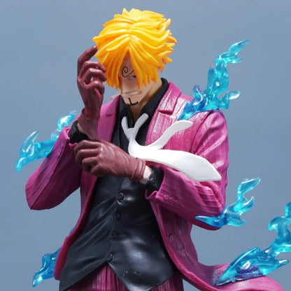 24cm ONE PIECE Sanji Anime Figure – PVC Action Statue for Desktop Collection & Gifts