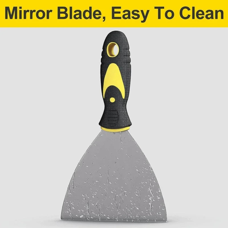 2-5 Inch Stainless Steel Putty Knife Scraper – Paint, Construction & Household Cleaning Tool