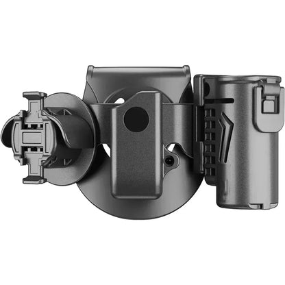 T40 Tactical Drop Leg Holster Gun Belt – Adjustable Molle Low-Ride Pouch for Pistol, Mag, Handcuff & Pepper Spray Storage