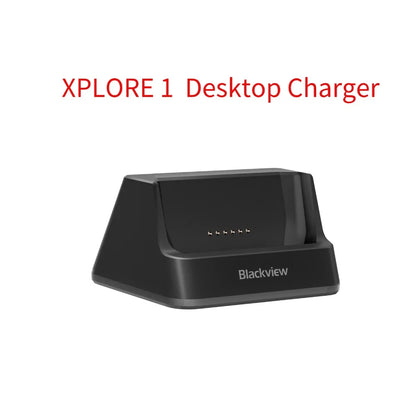 Blackview & OSCAL Base Dock Charger – Compatible with BL7000, PILOT 3, XPLORE 1/1 Pro, TANK 1, SPIDER 10, Active 7 – Desktop Charging Station