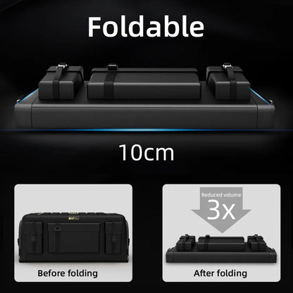 Large Capacity Car Trunk Organizer Box | Auto Multiuse Tools Storage Bag | Oxford Cloth Folding for Emergency Storage