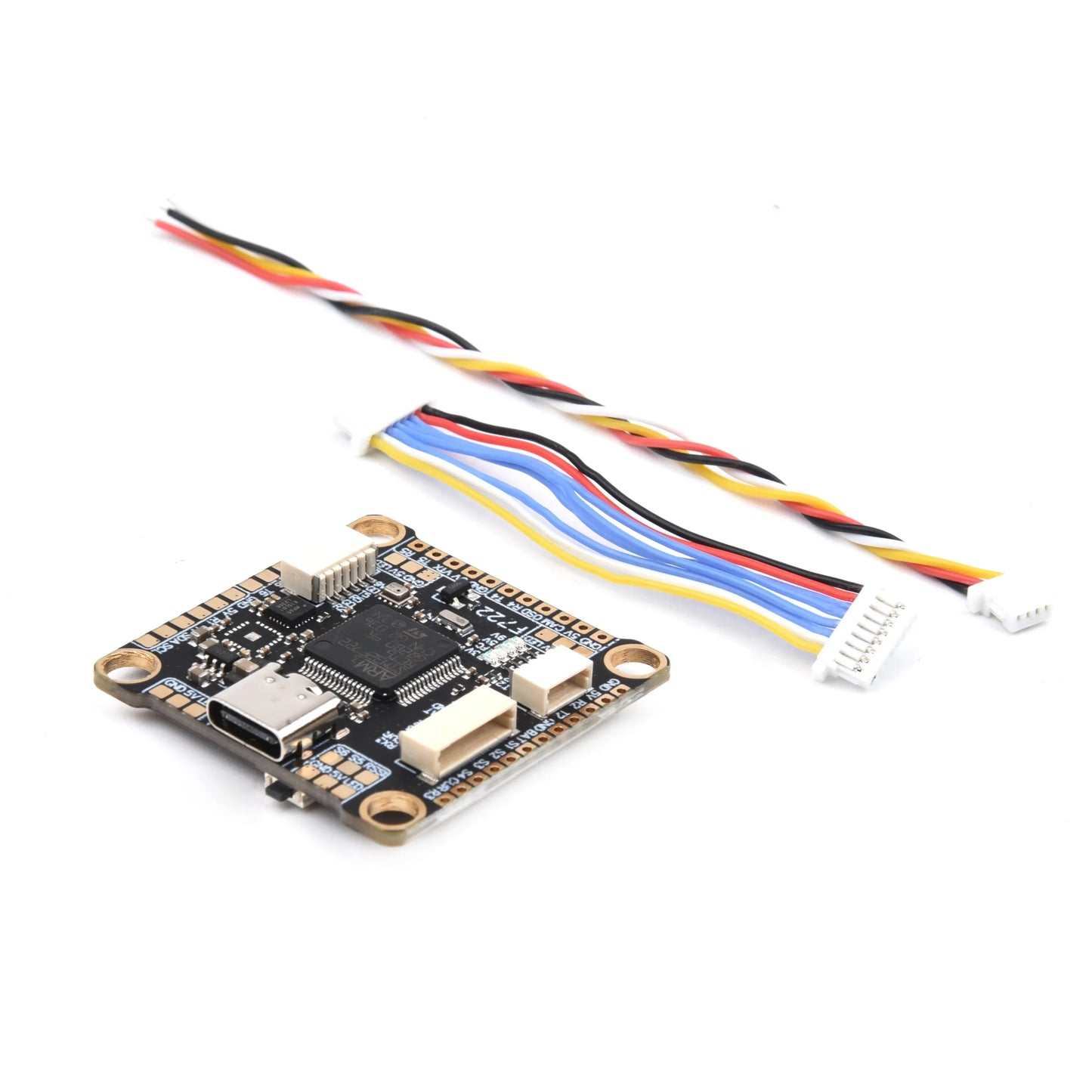 F405/F405HD & F7/F722 Flight Controller Stack with F4 V3S Plus FC + 60A 4-in-1 BLHeli_S ESC – 30.5×30.5mm for RC FPV Racing Drone