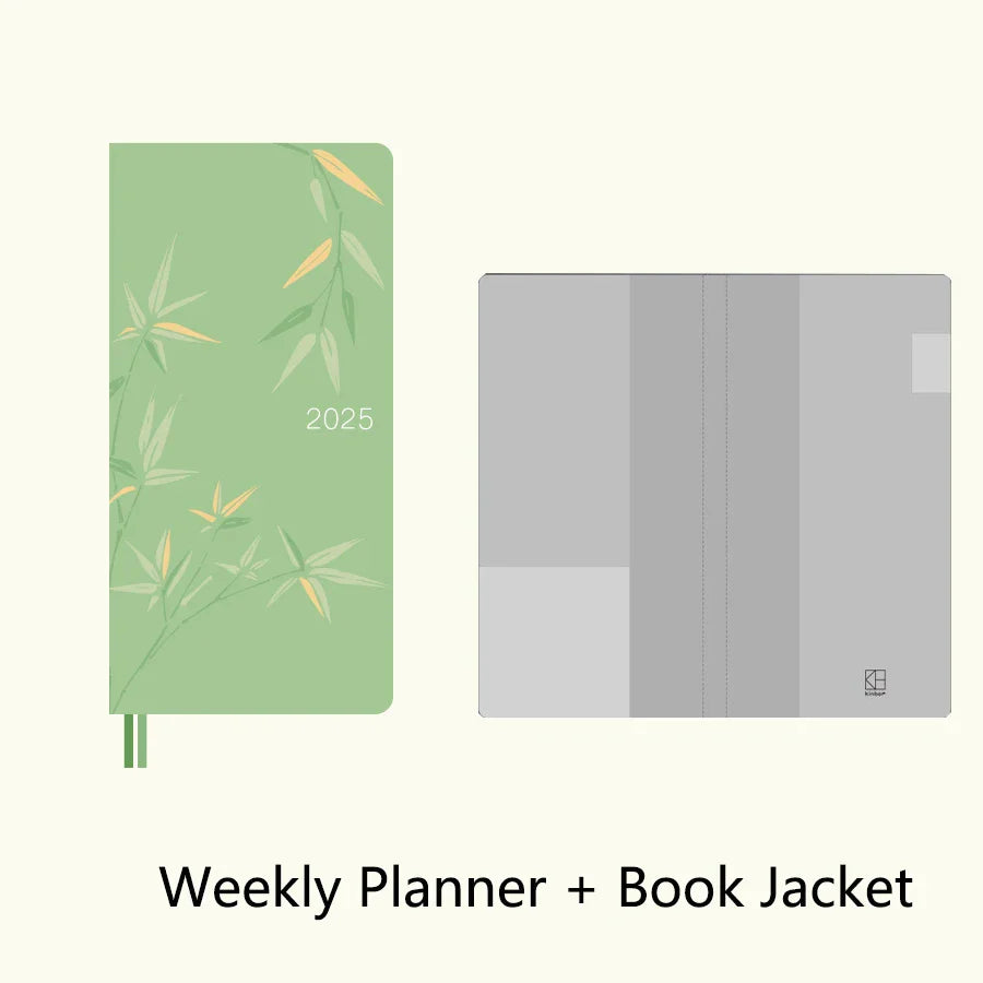 Kinbor 2025 Weekly Planner – Two Pages per Week Schedule Book for Time Management & Daily Efficiency