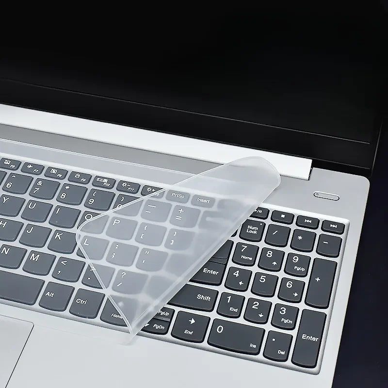 Universal Silicone Laptop Keyboard Cover Protector – 12–17 Inch Dustproof Keyboard Skin for Notebook Computers