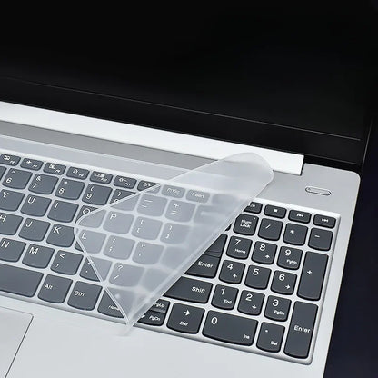 Universal Silicone Laptop Keyboard Cover Protector – 12–17 Inch Dustproof Keyboard Skin for Notebook Computers