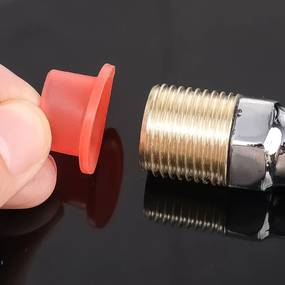 100/10PC Leak-Proof Faucet Sealing Gaskets – Rubber & Silicone Washers for Plumbing Hose Leak Prevention