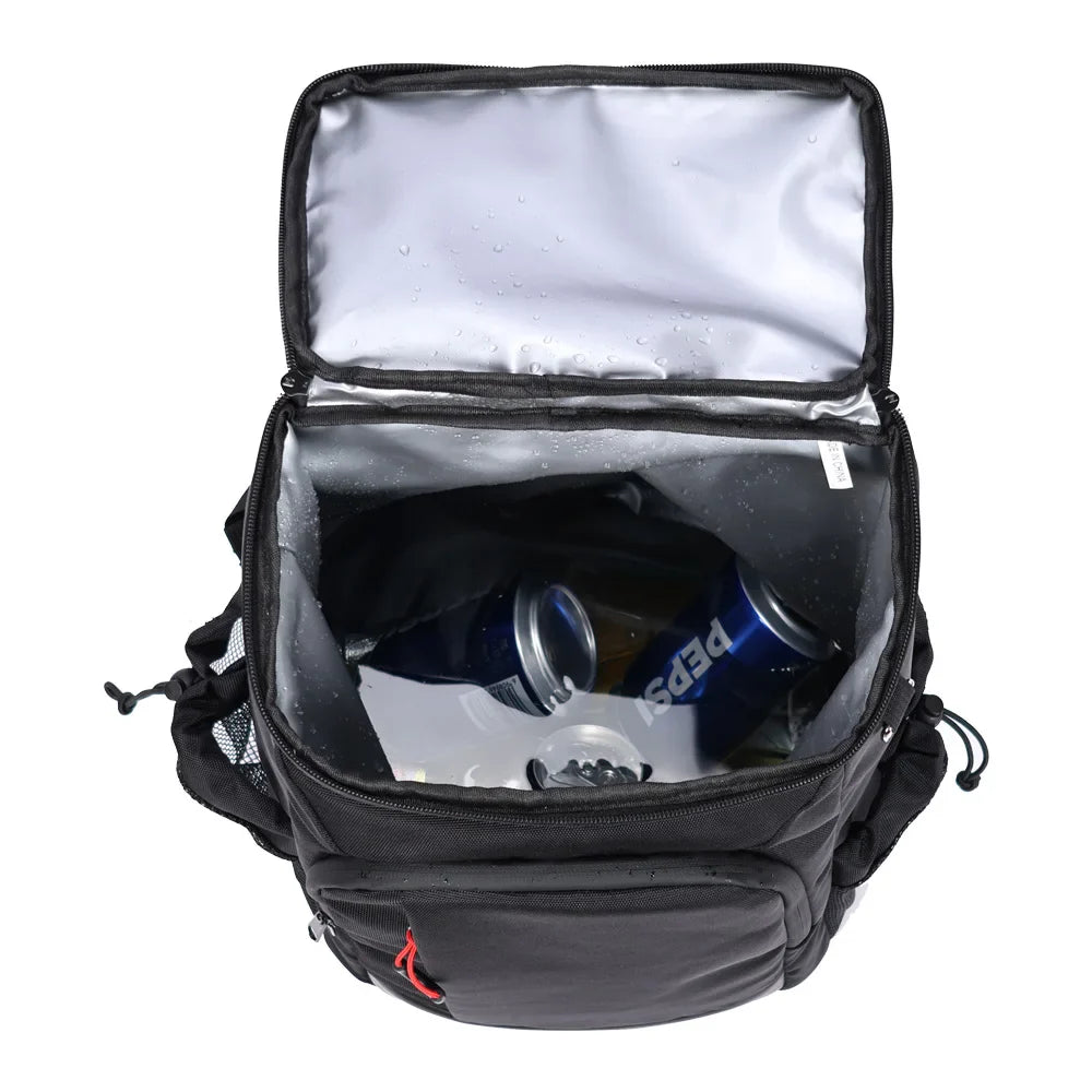 Large Capacity Insulated Cooler Backpack – Leakproof Picnic & Camping Thermal Lunch Bag with Bottle Opener for Hiking and Outdoor Travel