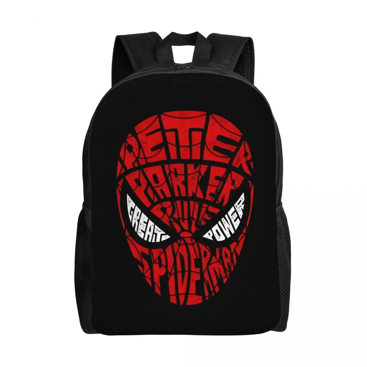 Custom Spider-Man Web Backpack – Water-Resistant School & College Bag for Men and Women