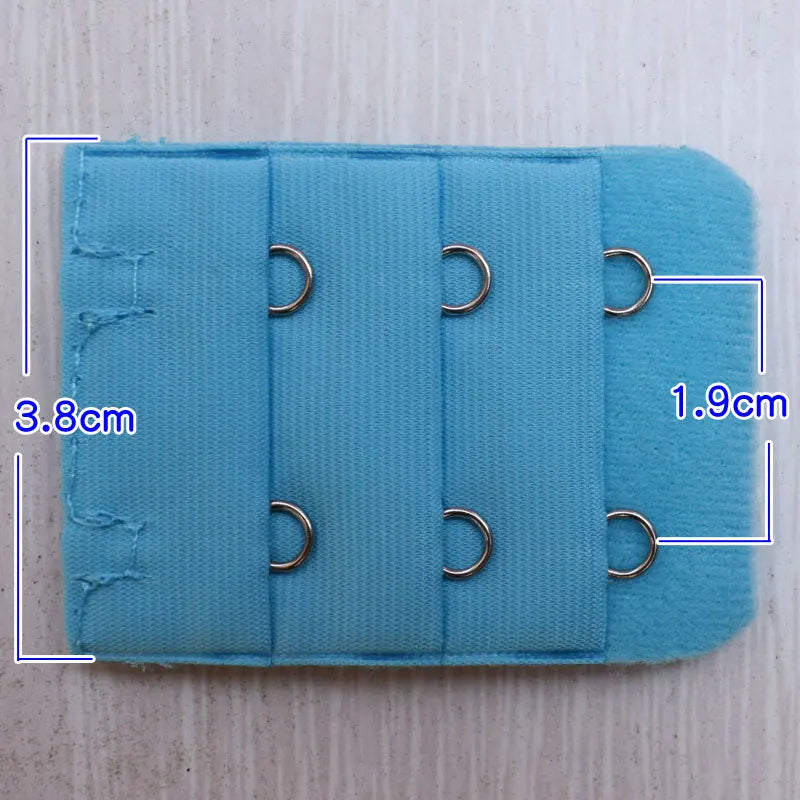 3.8cm 2-Hook Bra Extender Clip – Adjustable Back Belt Buckle for Women’s Underwear & Soft Bra Extension