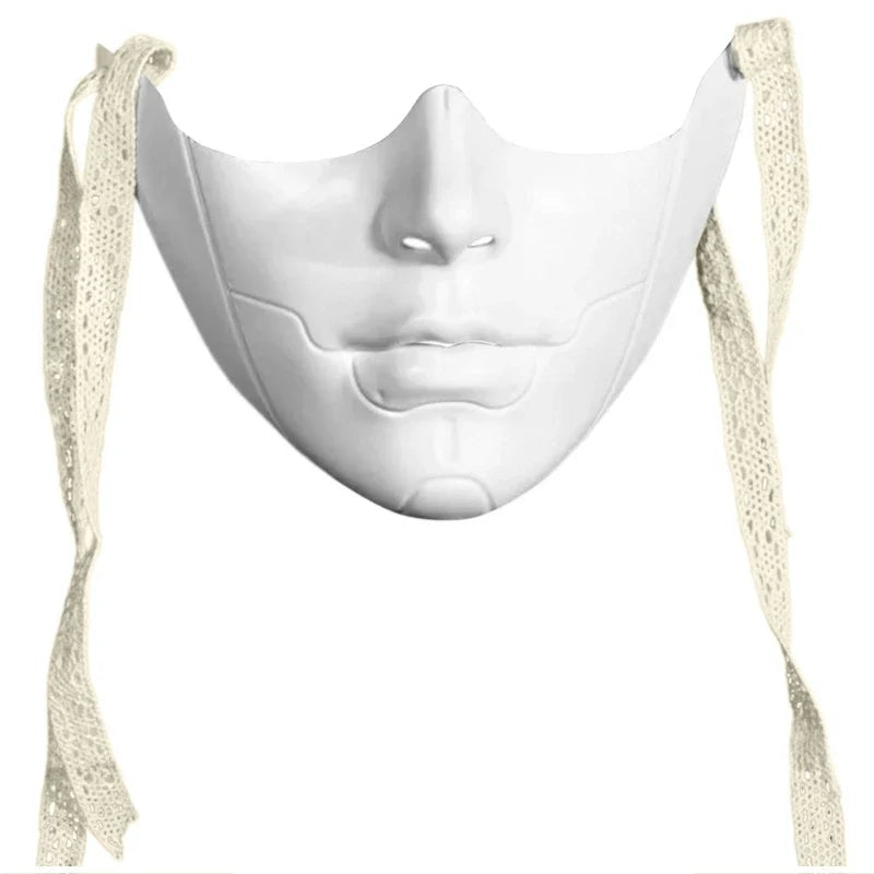 Adult Mechanical Half-Face Masquerade Mask — Cosplay & Halloween Dress-Up Prop for Men & Women Gift