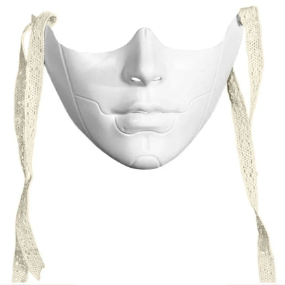 Adult Mechanical Half-Face Masquerade Mask — Cosplay & Halloween Dress-Up Prop for Men & Women Gift