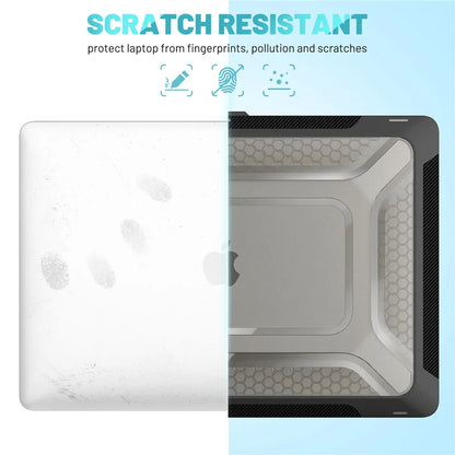 2023 New MacBook Laptop Case - Compatible with MacBook Pro 14, Air M2 13.6, Pro 16 and 13 - M1 M2 M3 Chip Protective Cover Accessories