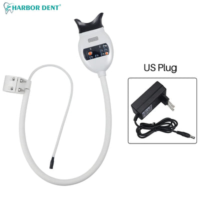 Dental Cold Light Lamp — 3-Color LED Teeth Whitening & Bleaching Accelerator for Dentistry