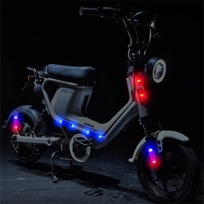 Mini LED Solar Power Car Warning Light - Night Security Simulated Alarm, Wireless Anti-Theft Caution Lamp, Flashing Dummy Alarm
