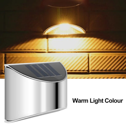 Solar Fence & Wall Garden Light – Waterproof Outdoor Solar Deck Light for Patio, Yard & Landscape Decoration