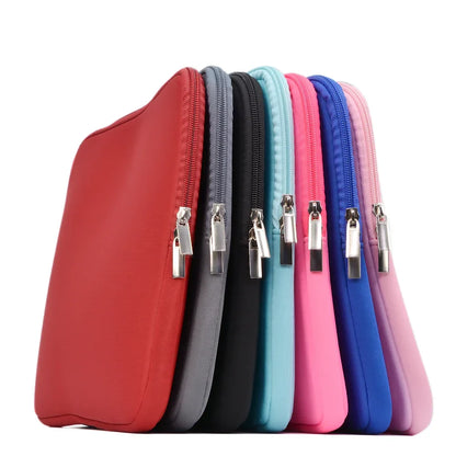 Soft Cotton Laptop Sleeve — Protective Notebook & Tablet Bag Case for 11"-15.6" MacBook, Xiaomi, Huawei, HP, Dell