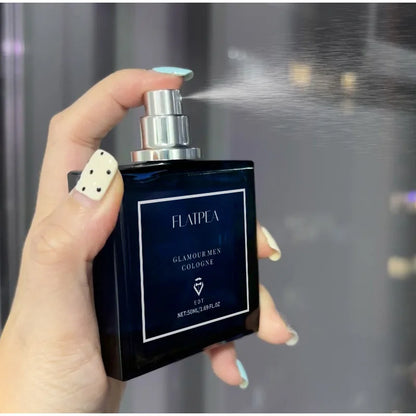 Blue Genuine Men’s Perfume, Citrusy Fresh Flowers & Fruits Fragrance, Long-Lasting Eau De Toilette