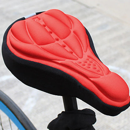 3D Soft Bike Saddle Seat Cover | Comfortable Foam Cushion for Cycling & Bike Accessories