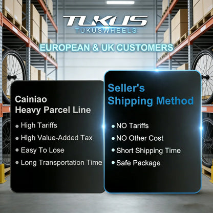 TUKUS C88NEO Carbon Wheelset - 700C Road Bike Racing Wheels with 88mm Deep Rim, 36T Ratchet and Disc Brake Support