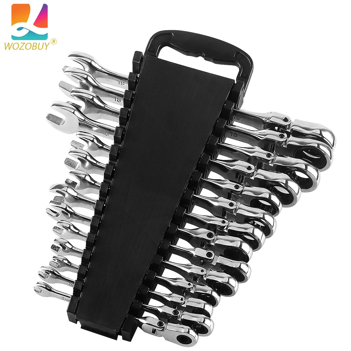 Professional Ratchet Wrench Set – Complete Socket & Flat Wrench Tool Kit for Automotive, Mechanical & DIY Use