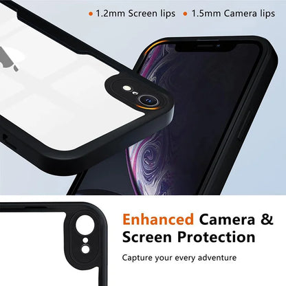 360 Degree Case for iPhone 11 to 15 Pro Max – Clear Full Body Rugged Cover with Built-in Screen Protector