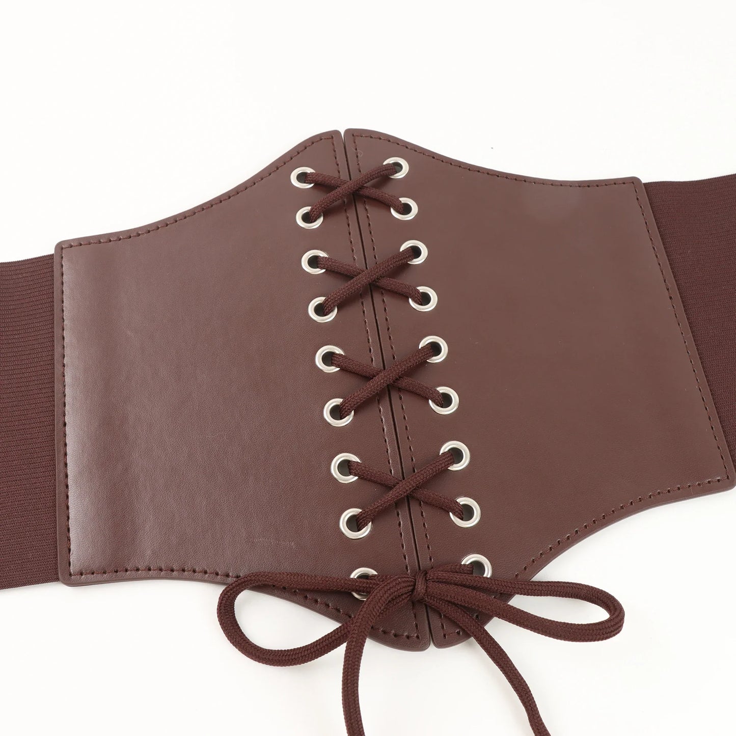 Medieval Wide Leather Armor Belt - Steampunk Waist Costume Accessory for Men & Women, Viking Knight Antique Waistband for LARP & Cosplay