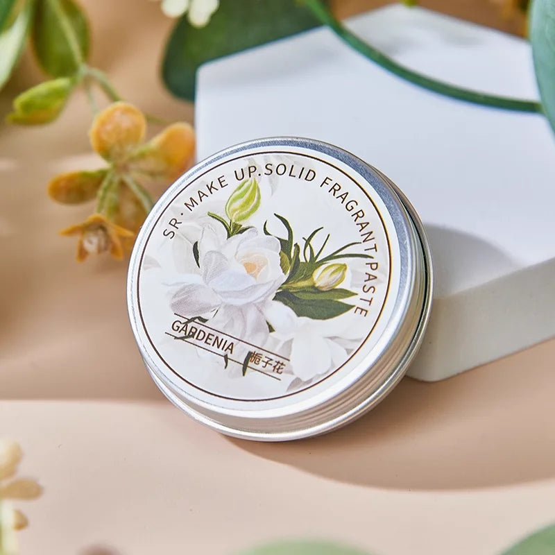 Portable Solid Perfume Balm – Long-Lasting Fragrance Deodorant for Men & Women | Pocket Size Fresh Scent for Daily Use & Dating