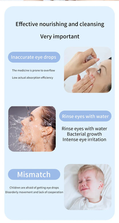 Portable Hot & Cold Eye Mist Sprayer – Nano Hydrating Steam Compress for Eye Care & Fatigue Relief