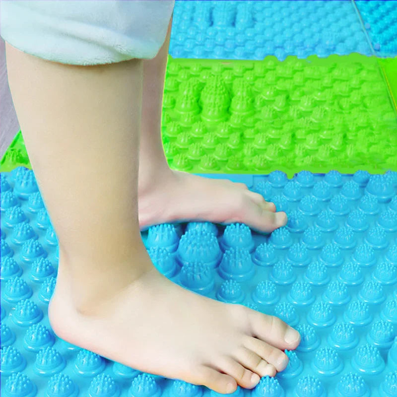 Reflexology Foot Massage Pad - Acupressure Mat for Toe Pressure, Blood Circulation, Pain, and Stress Relief