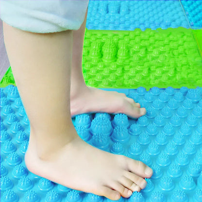 Reflexology Foot Massage Pad - Acupressure Mat for Toe Pressure, Blood Circulation, Pain, and Stress Relief
