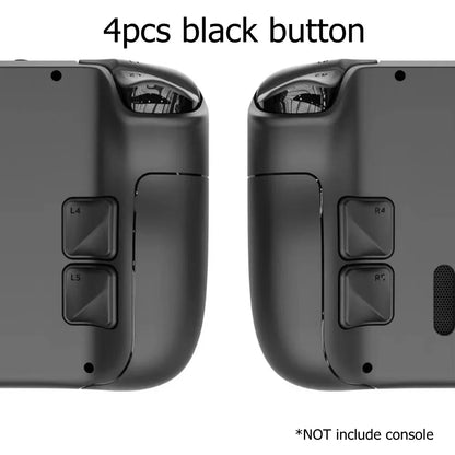 4PCS Back Button Enhancement Set for Steam Deck – Grip Improvement & Button Protection Kit for OLED & LCD Console