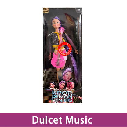 2025 Anime K-Pop Demon Hunters 30CM Vinyl Doll – Rumi Mira Zoey Birthday Gift for Girls