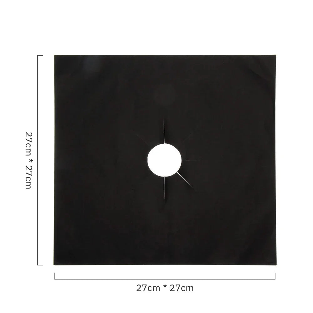 Gas Stove Protector Mats – 1/4/6/8PCS Cooker Liner for Kitchen Stovetop Cleaning