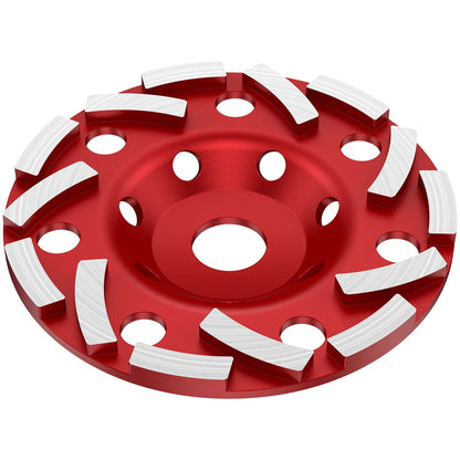 5-Inch Diamond Grinding Cup Wheel – Abrasive Sanding Disc for Angle Grinder, Wear-Resistant Concrete & Stone Polishing Tool