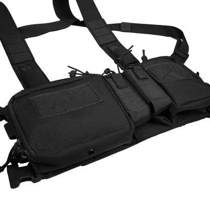 Tactical Vest CS Match – Wargame Military Nylon Chest Rig Vest for Airsoft, Hunting & Outdoor Camping Gear Accessories
