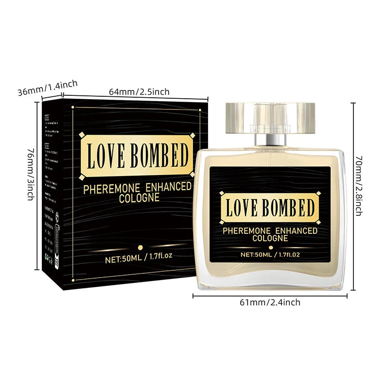 Pheromone Cologne for Men, Light Fresh Fragrance to Attract Women, Business Gentlemen’s Sexy Eau De Toilette